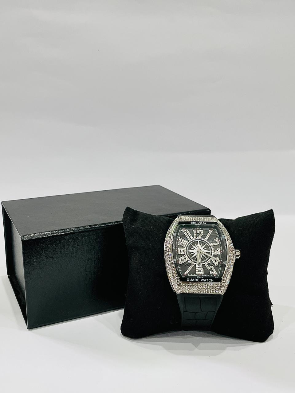 FM - Denvosi Quare Luxury Diamond Watch