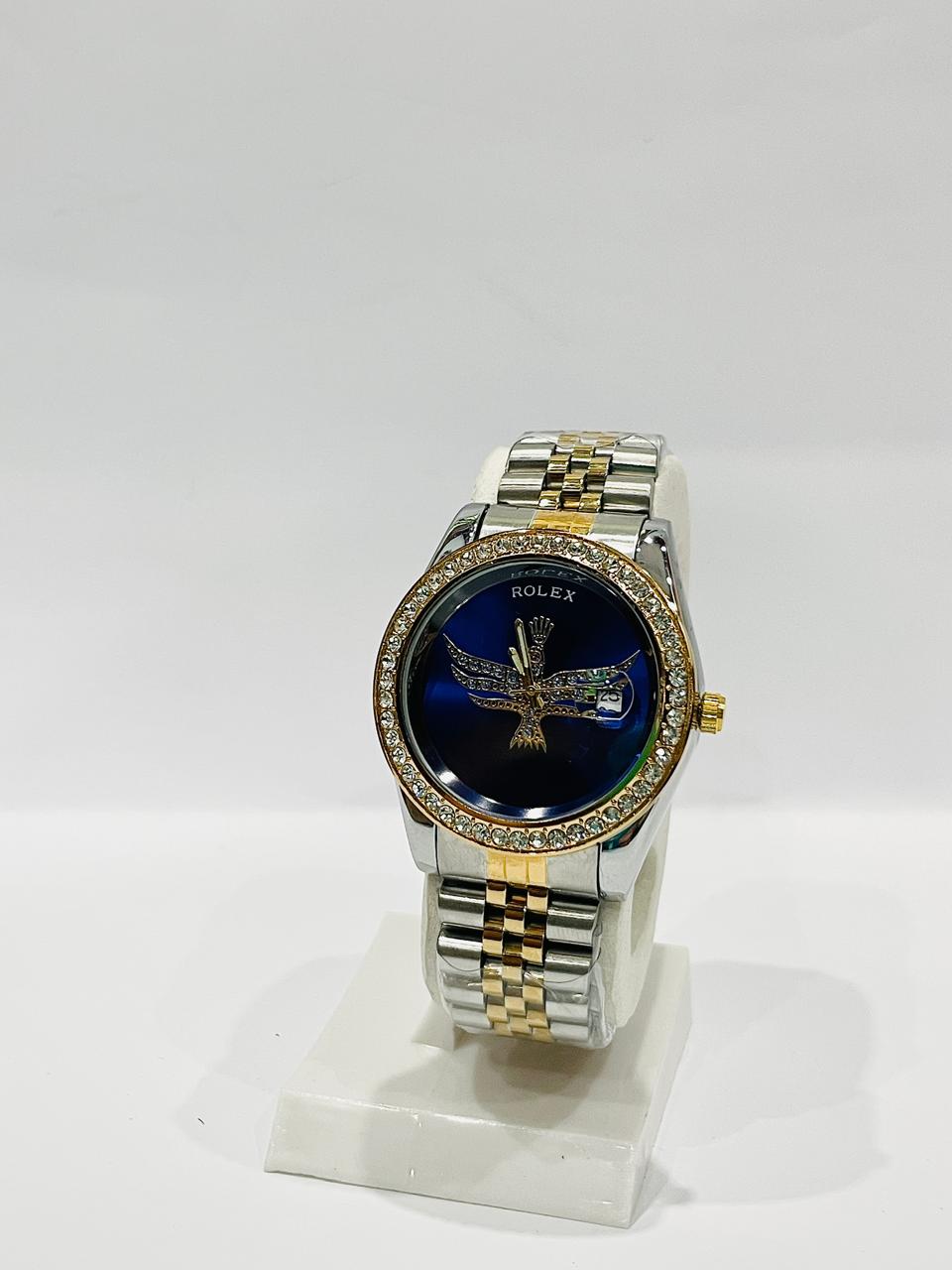 Rolex-Inspired Eagle Watch – Two-Tone