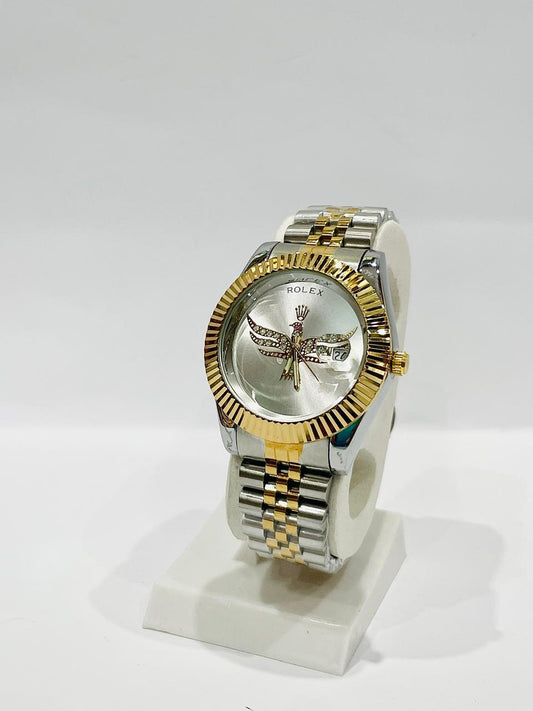 Rolex-Inspired Eagle Watch – Two-Tone