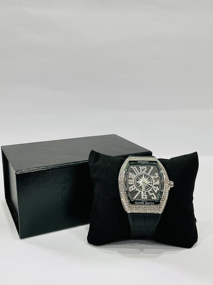 FM - Denvosi Quare Luxury Diamond Watch
