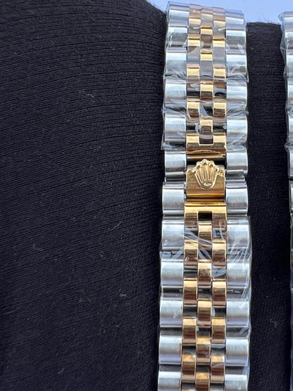 Rolex Submariner Style Watch – Black & Gold Bezel