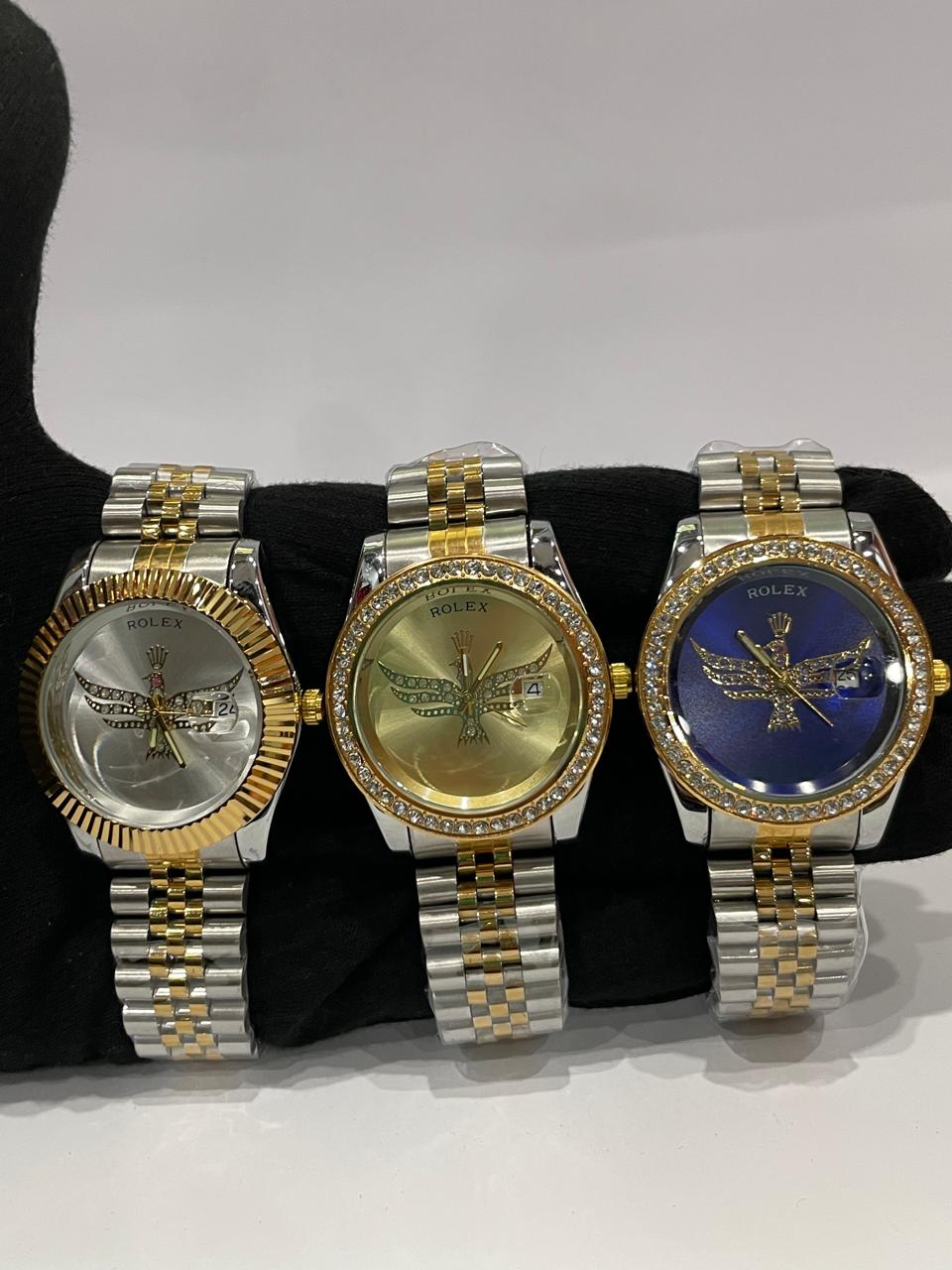 Rolex-Inspired Eagle Watch – Two-Tone