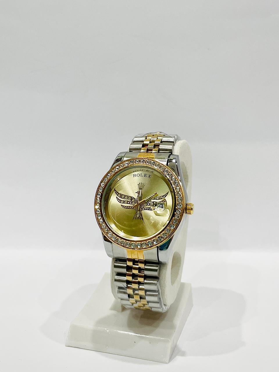 Rolex-Inspired Eagle Watch – Two-Tone