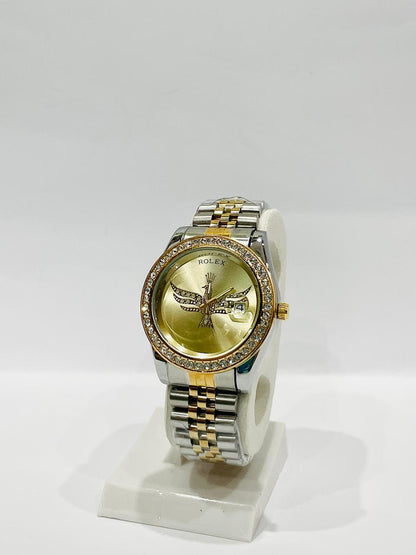 Rolex-Inspired Eagle Watch – Two-Tone