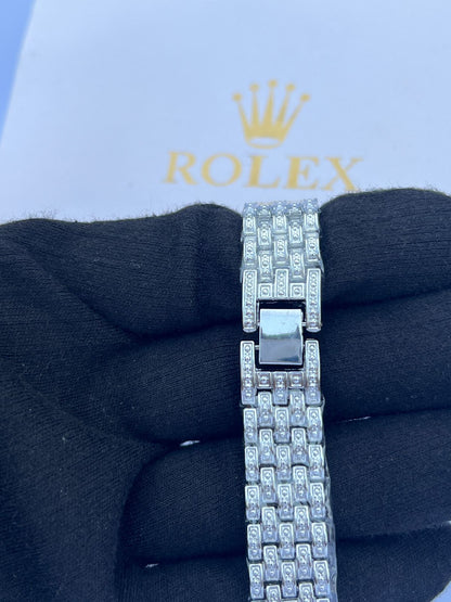 Rolex- Cellini Women's Full Diamond Watch – RLX-C29